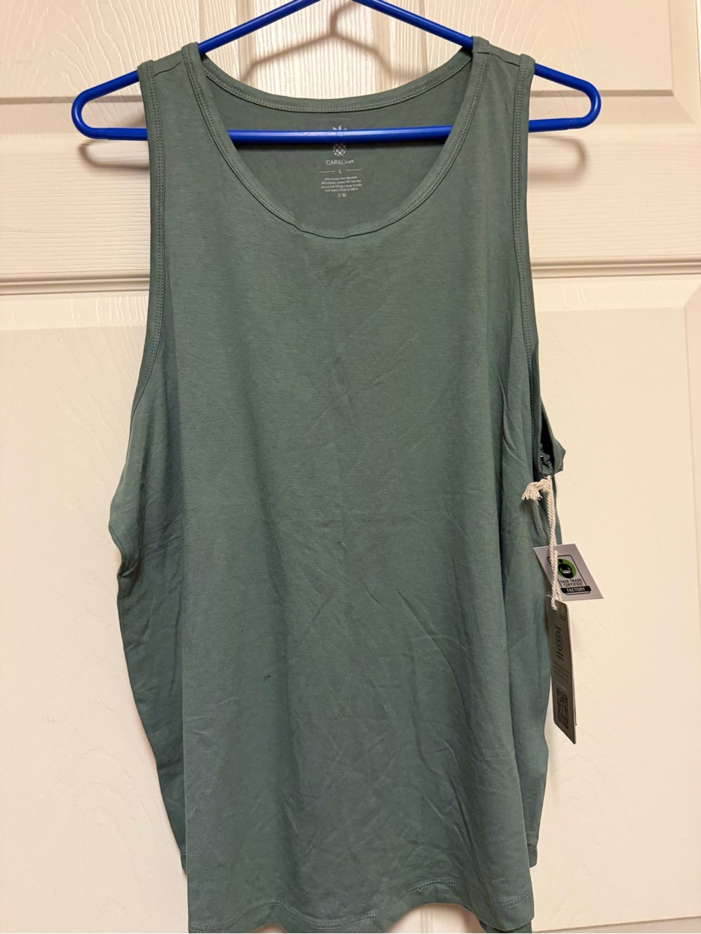 Cariloha Sleep Tank Top in Green